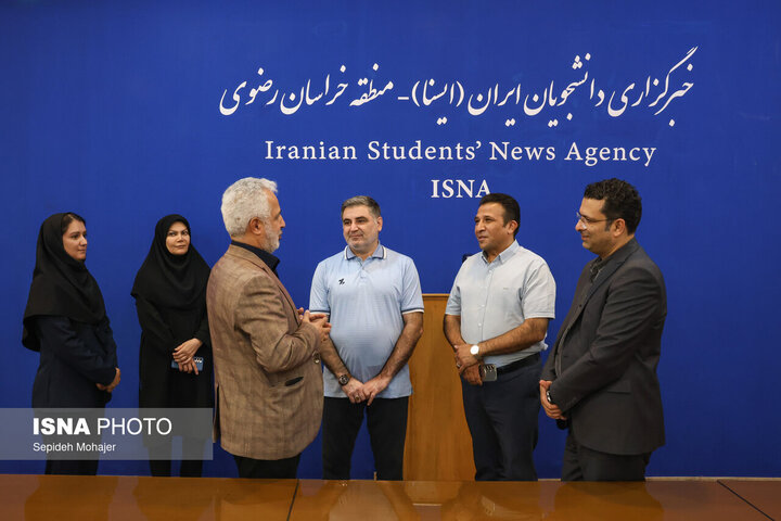 بازدید مسئولین تیم فوتسال دائم پناه مشهد از تحریریه ایسنا