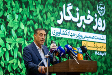 سخنرانی محمدجعفر قائم‌پناه، معاون اجرایی رییس جمهور در نشست صمیمی وزیر جهاد کشاورزی با خبرنگاران