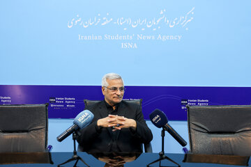 بازدید امیرالله شمقدری، معاون امنیتی استانداری خراسان رضوی از تحریریه ایسنا به مناسبت روز خبرنگار