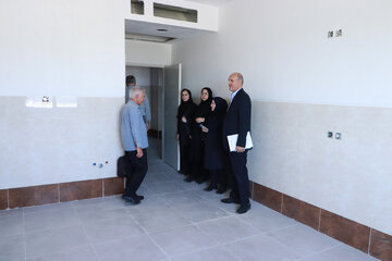 بازدید ریئس جهاد دانشگاهی آذربایجان شرقی از مرکز جامع در حال ساخت بیماران مبتلا به سرطان-تبریز