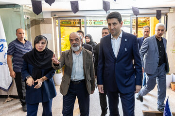 حضور سید ستار هاشمی، وزیر ارتباطات و فناوری اطلاعات به مناسبت روز خبرنگار در ایسنا