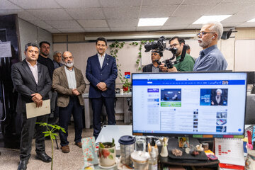 حضور سید ستار هاشمی، وزیر ارتباطات و فناوری اطلاعات به مناسبت روز خبرنگار در ایسنا
