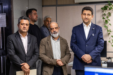 حضور سید ستار هاشمی، وزیر ارتباطات و فناوری اطلاعات به مناسبت روز خبرنگار در ایسنا