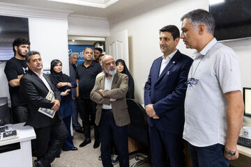 حضور سید ستار هاشمی، وزیر ارتباطات و فناوری اطلاعات به مناسبت روز خبرنگار در ایسنا