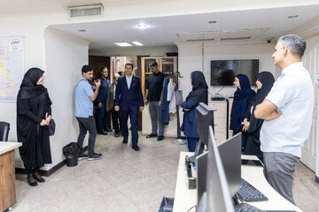حضور سید ستار هاشمی، وزیر ارتباطات و فناوری اطلاعات به مناسبت روز خبرنگار در ایسنا