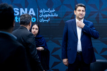 حضور سید ستار هاشمی، وزیر ارتباطات و فناوری اطلاعات به مناسبت روز خبرنگار در ایسنا