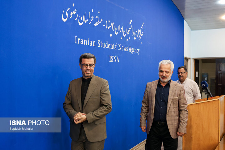 بازدید مدیرکل ورزش و جوانان خراسان رضوی از  ایسنا