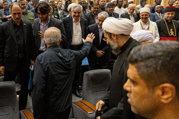 مسعود پزشکیان، رئیس جمهور در یازدهمین اجلاسیه مجاهدان در غربت