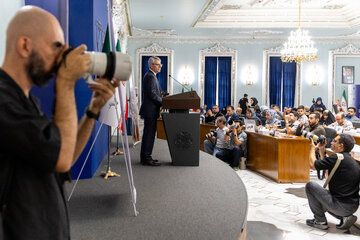 نشست خبری اسماعیل بقایی، سخنگوی وزارت امور خارجه