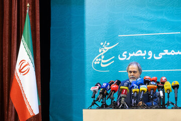 نشست خبری رائد فریدزاده، رئیس سازمان سینمایی