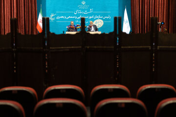نشست خبری رائد فریدزاده، رئیس سازمان سینمایی