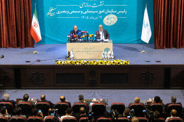 نشست خبری رائد فریدزاده، رئیس سازمان سینمایی
