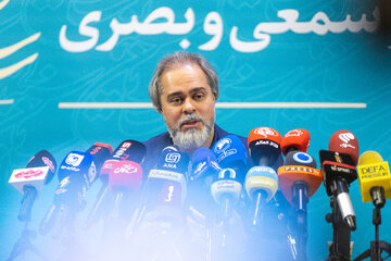 نشست خبری رائد فریدزاده، رئیس سازمان سینمایی
