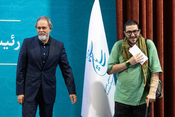 نشست خبری رائد فریدزاده، رئیس سازمان سینمایی