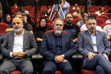 نشست خبری رائد فریدزاده، رئیس سازمان سینمایی