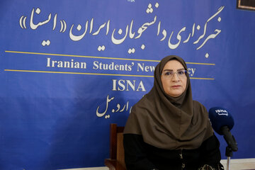 حضور سیده صغری جوادی مدیر هنر و رسانه جهاد دانشگاهی استان اردبیل به مناسبت روز خبرنگار در ایسنا