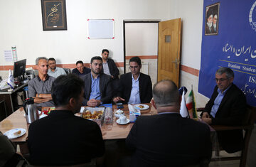 حضور صدیف بدری نماینده اردبیل، نمین، نیر و سرعین در مجلس شورای اسلامی به مناسبت روز خبرنگار در ایسنا