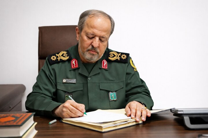 سردار ابن‌الرضا انتصاب دبیر شعام را تبریک گفت