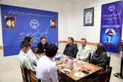حضور مدیران استان اردبیل در تحریریه ایسنا به مناسبت روز خبرنگار
