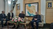 وزیر کشور پاکستان با استقبال مومنی وارد تهران شد
