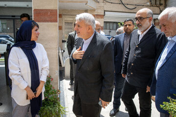 حضور سیدرضا صالحی‌امیری، وزیر میراث فرهنگی، گردشگری و صنایع دستی به مناسبت روز خبرنگار در ایسنا