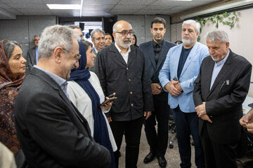 حضور سیدرضا صالحی‌امیری، وزیر میراث فرهنگی، گردشگری و صنایع دستی به مناسبت روز خبرنگار در ایسنا