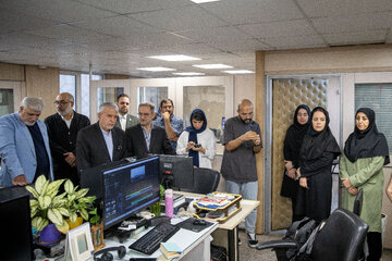 حضور سیدرضا صالحی‌امیری، وزیر میراث فرهنگی، گردشگری و صنایع دستی به مناسبت روز خبرنگار در ایسنا