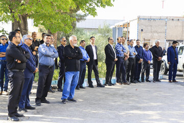 مراسم تشییع  پیکر شهید انوری‌مقدم - کرمان