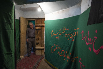 عزاداری دهه سوم ماه صفر در خانه تاریخی پنبه کاران - اصفهان