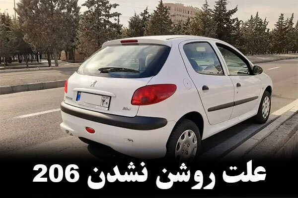 مهم‌ ترین علت‌ های روشن نشدن 206