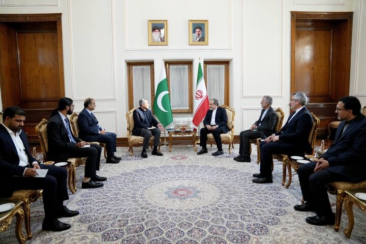 دیدار وزیر کشور پاکستان با عراقچی