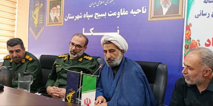 فرمانده سپاه نکا: خبرنگاران در خط مقدم مقابله با جنگ شناختی و چندقطبی‌سازی قرار دارند