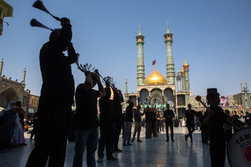 عزاداری 28 صفر در حرم حضرت فاطمه معصومه(س)