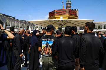 عزاداری ۲۸ صفر در حرم مطهر رضوی