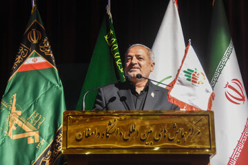 سخنرانی علیرضا کاظمی وزیر آموزش و پرورش در اجلاسیه بین المللی مجاهدان در غربت - دامغان
