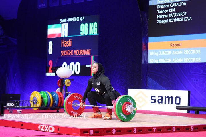 اولین طلای دختران جوان وزنه‌برداری ایران در تاشکند/ ۲ طلا و یک نقره پسران در آسیا