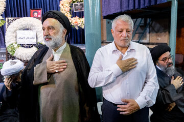 محسن هاشمی در مراسم بزرگداشت نساءالسادات آل یاسین
