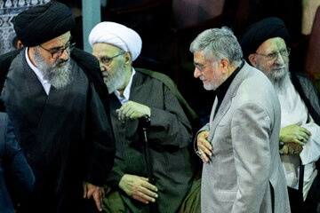 علی جنتی در مراسم بزرگداشت نساءالسادات آل یاسین
