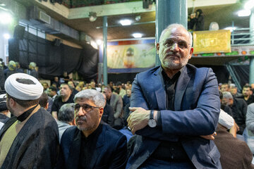 محسن حاجی میرزایی در مراسم بزرگداشت نساءالسادات آل یاسین
