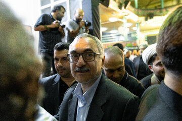 سعید لیلاز در مراسم بزرگداشت نساءالسادات آل یاسین
