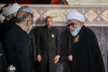 آیت‌الله احمد مروی، تولیت آستان قدس رضوی در مراسم خطبه خوانی شب شهادت امام رضا (ع)
