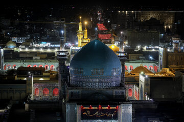 مراسم خطبه خوانی شب شهادت امام رضا (ع)