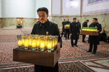 مراسم خطبه خوانی شب شهادت امام رضا (ع)