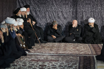 مراسم خطبه خوانی شب شهادت امام رضا (ع)