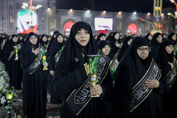 مراسم خطبه خوانی شب شهادت امام رضا (ع)