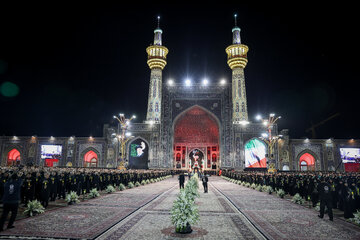مراسم خطبه خوانی شب شهادت امام رضا (ع)