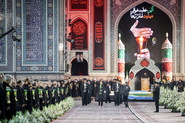 مراسم خطبه خوانی شب شهادت امام رضا (ع)