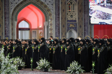 مراسم خطبه خوانی شب شهادت امام رضا (ع)