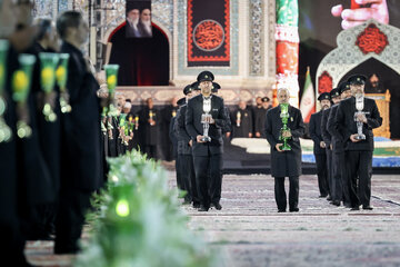 مراسم خطبه خوانی شب شهادت امام رضا (ع)