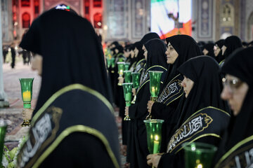 مراسم خطبه خوانی شب شهادت امام رضا (ع)